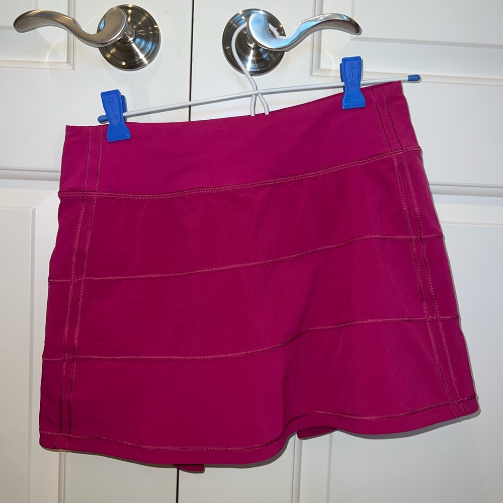 LULULEMON pace rival mini skirt long
